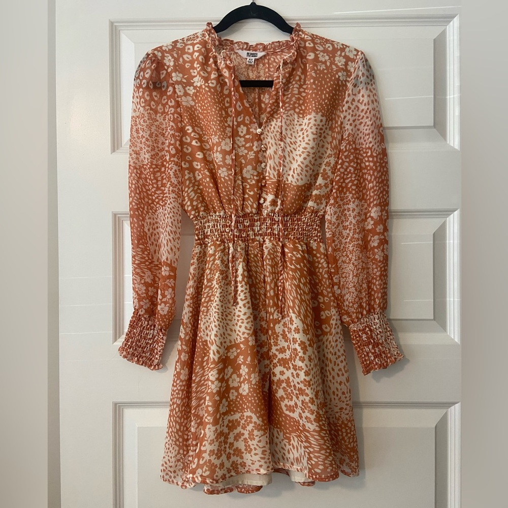 BB Dakota by Steve Madden long sleeved mini dress- XS LIKE BEW